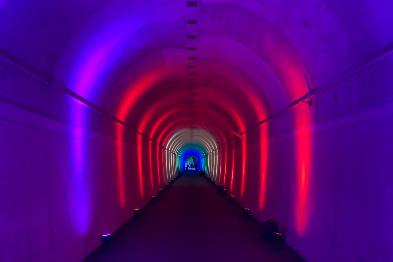 佐多岬トンネル照明演出