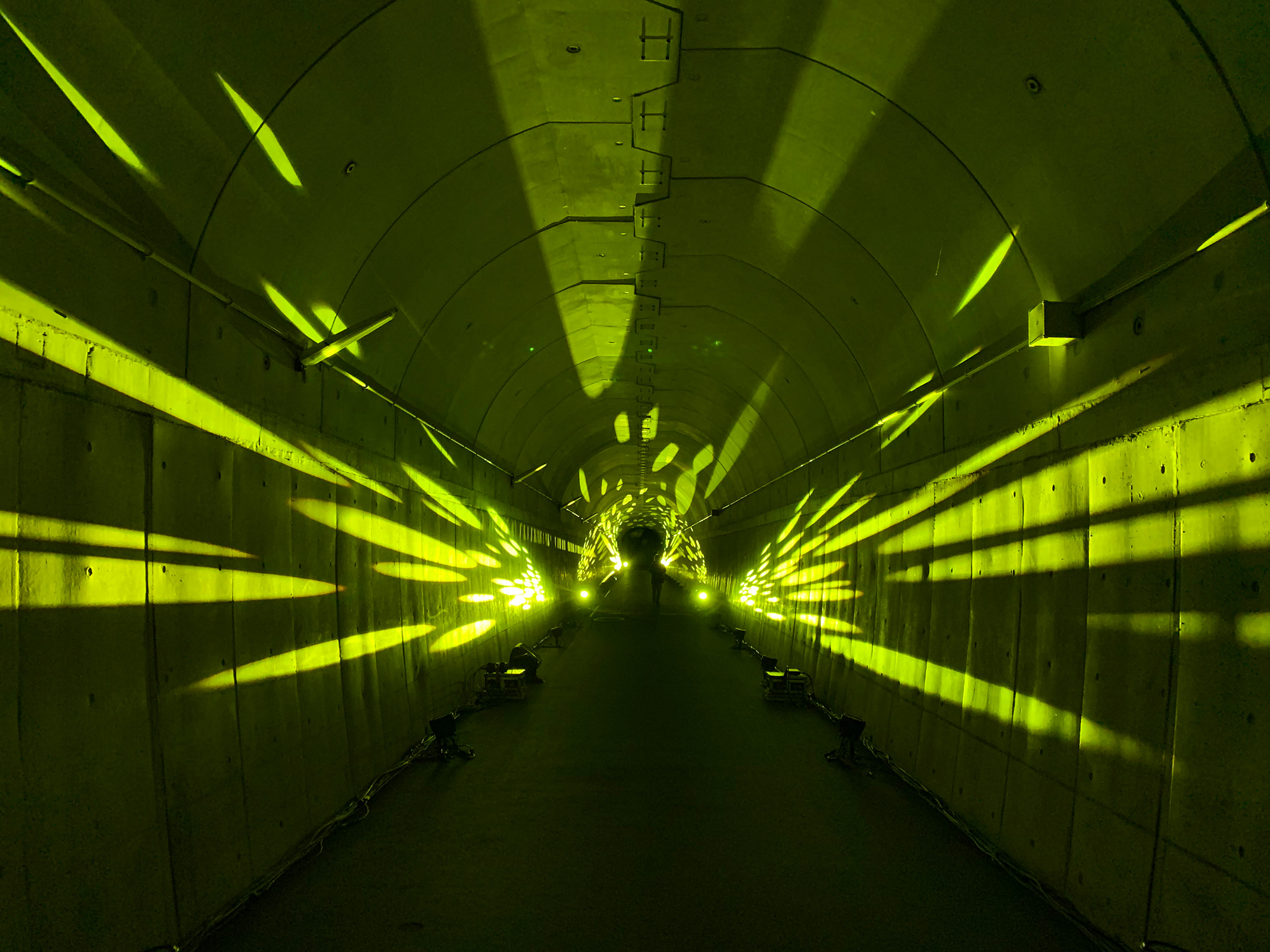 佐多岬トンネル照明演出スライド2